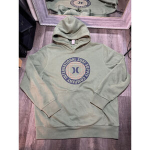 Men's Hurley Green International Surf Supply Hoodie XL